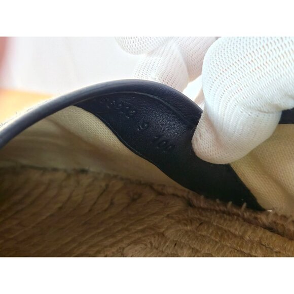 Gucci GG Supreme Blue Espadrilles Men's Size 9 | US 10 - Picture 11 of 12